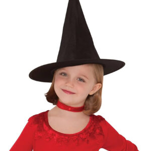 Halloween klassisk svart häxhatt