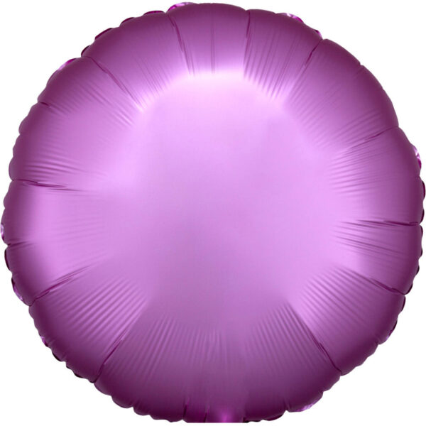 Lila Silk Lustre Flamingo folieballong 43 cm
