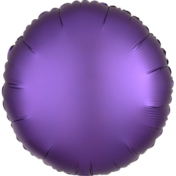 Lila Silk Lustre Purple kör folieballong 43 cm