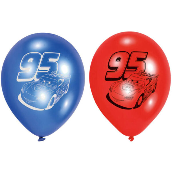 Disney Verdák 95 ballonger, 6-pack, 22,8 cm