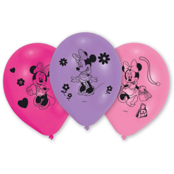 Disney Mimmi Pigg Shopping ballonger, 10-pack 25,4 cm