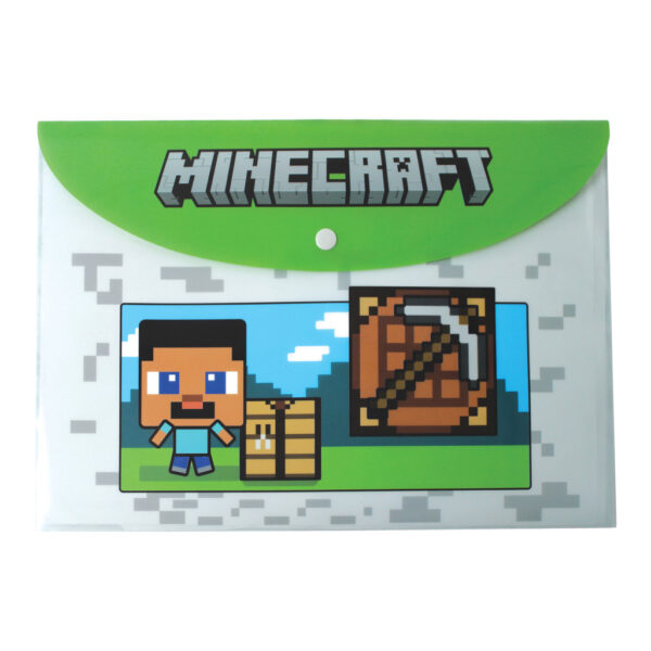 Minecraft Chibi A/4 dokumentfodral
