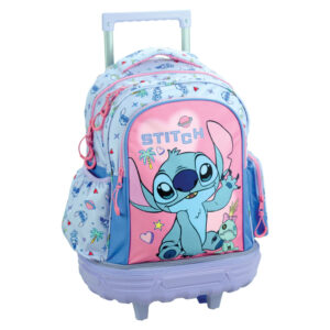 Disney Lilo and Stitch Scrapbook premium rullande skolväska, 46 cm