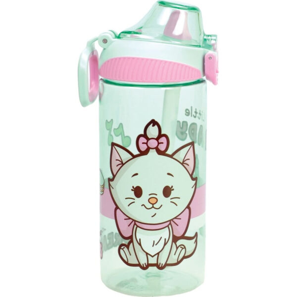 Disney Marie Vattenflaska med Sugrör 450 ml