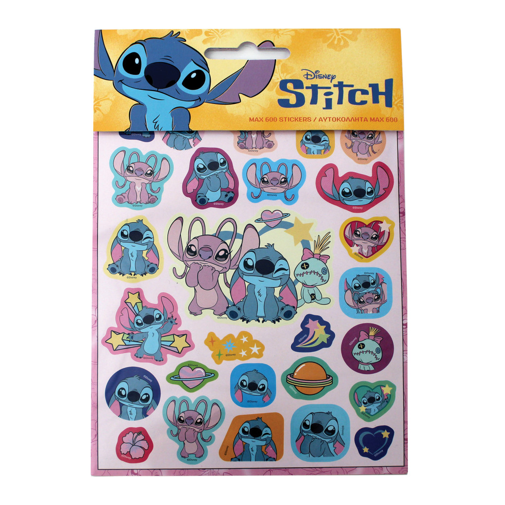 Disney Lilo and Stitch Universe 600-delars klistermärkesset