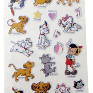 Disney Classics klistermärkeset i skum 10x21 cm