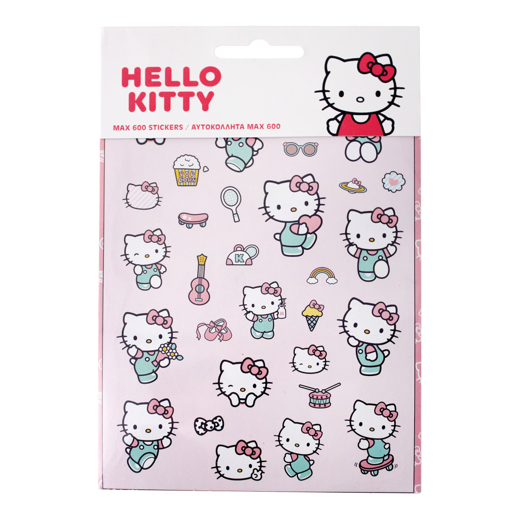 Hello Kitty Sommar 600-delars klistermärkesset