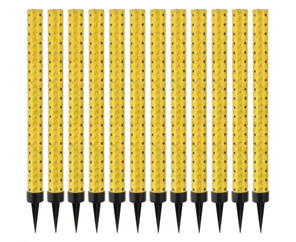 Tårtfontäner Guld 18 cm – 12-pack