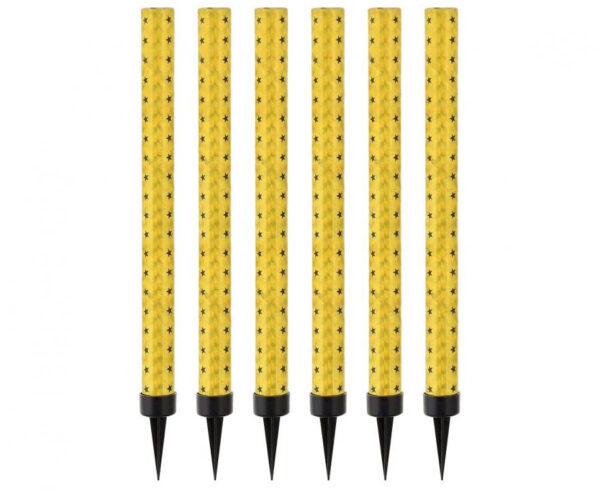 Tårtfontäner Guld 18 cm – 6-pack