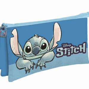 Disney Lilo och Stitch pennfodral med 3 fack 22 × 14 cm