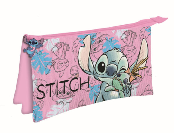 Disney Lilo och Stitch pennfodral med 3 fack 22 cm