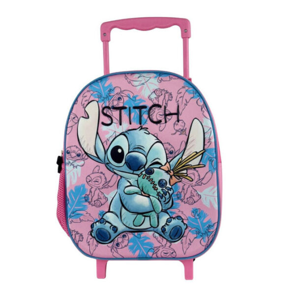 Disney Lilo and Stitch rullryggsäck för förskola 3D, 32 cm