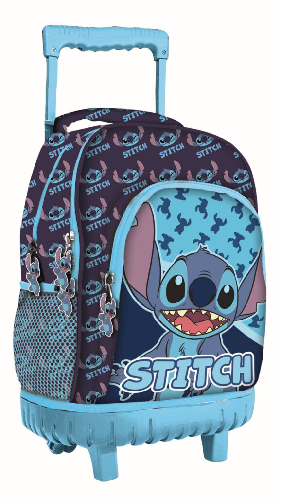 Disney Lilo och Stitch Premium rullande skolväska 44 × 33 × 22 cm