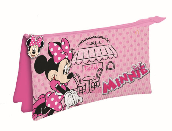 Disney Mimmi Pigg pennfodral med 3 fack 22 cm