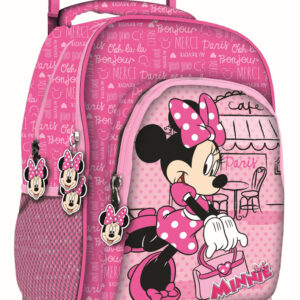 Disney Mimmi Pigg Paris premium rullande skolväska, 44 cm