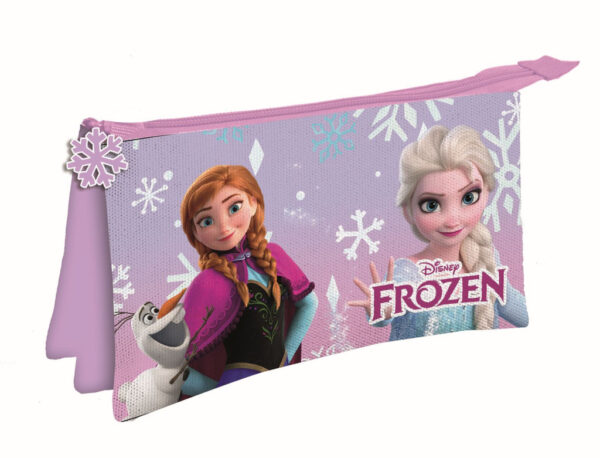 Disney Frozen pennfodral med 3 fack 22 cm