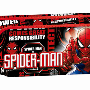 Marvel Spindelmannen  pennfodral med 2 fack 23 × 10 × 6 cm