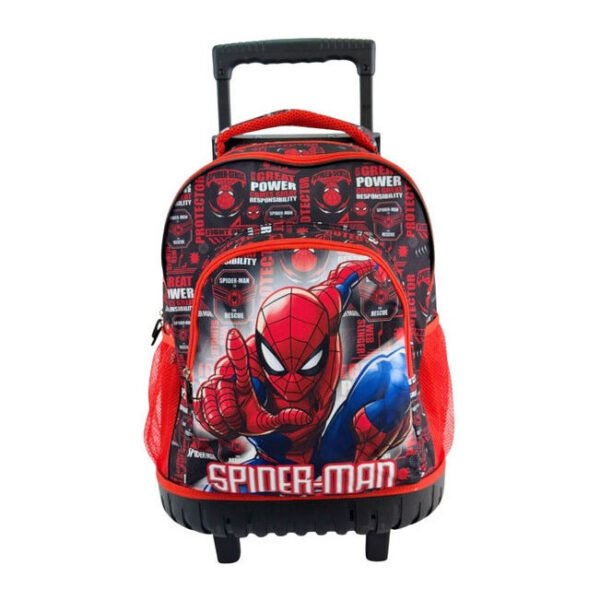 Spindelmannen Fight On premium trolley skolväska, 44 cm