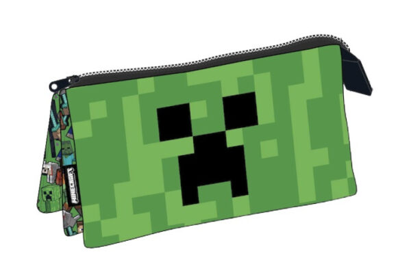 Minecraft Pennfodral med 3 fack 22 cm
