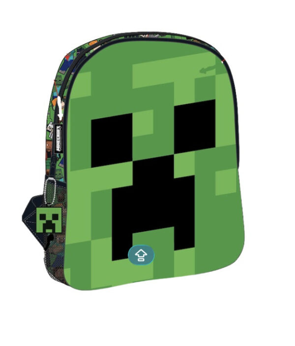 Minecraft Ryggsäck med ansikte, 30 cm