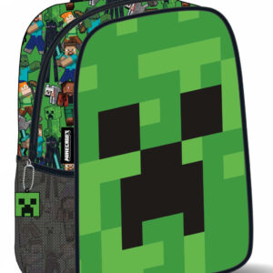 Minecraft Face 3D ryggsäck, väska 30 cm