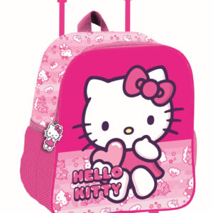 Hello Kitty Enhörning rullande förskoleryggsäck 32 cm