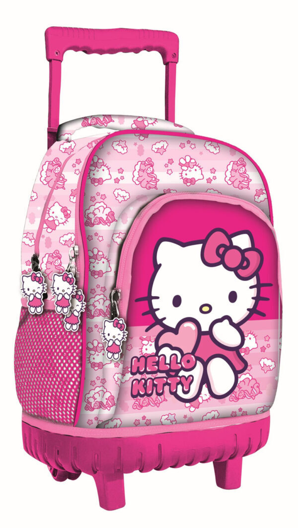 Hello Kitty Enhörning Premium rullande skolväska, 44 cm