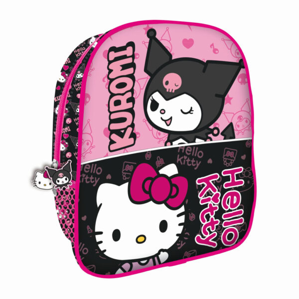 Hello Kitty & Kuromi ryggsäck, väska 26 cm