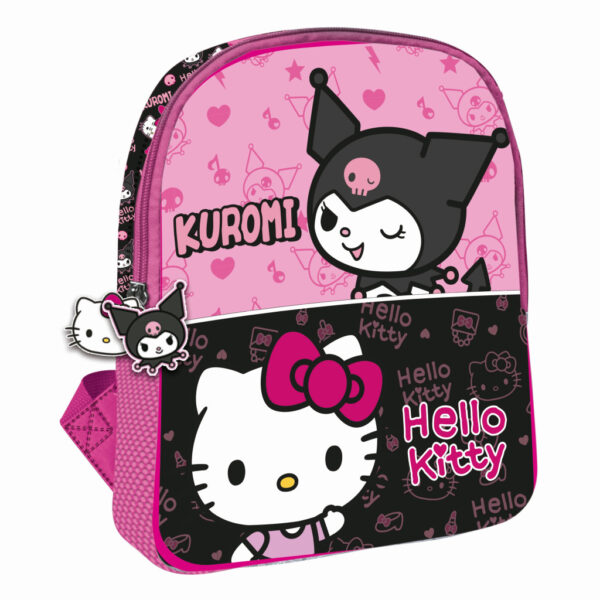 Hello Kitty & Kuromi ryggsäck, väska 30 cm