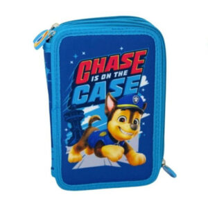 Paw Patrol Chase är på uppdrag 3-vånings pennfodral fyllt