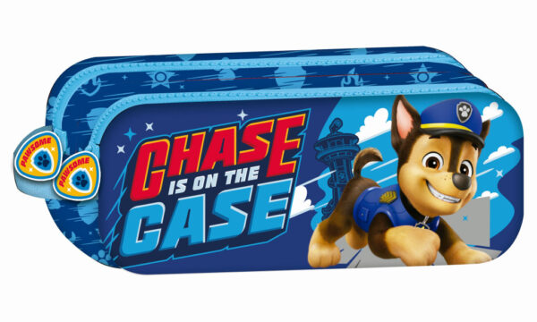 Paw Patrol Chase pennfodral med 2 fack 23 cm