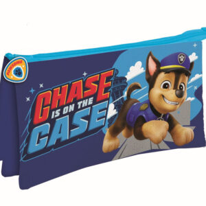 Paw Patrol Chase pennfodral med 3 fack 22 cm