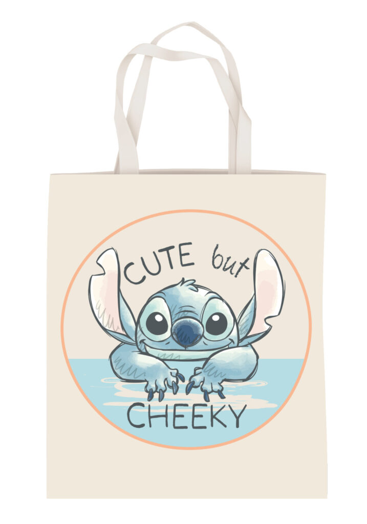 Disney Lilo and Stitch canvas shoppingväska 44 cm