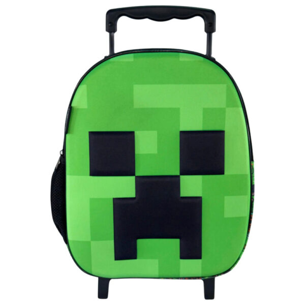 Minecraft rullande förskoleryggsäck 3D, 32 cm