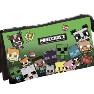 Minecraft Pennfodral med 3 fack 22 cm