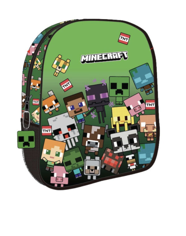 Minecraft figurer ryggsäck, väska 26 cm