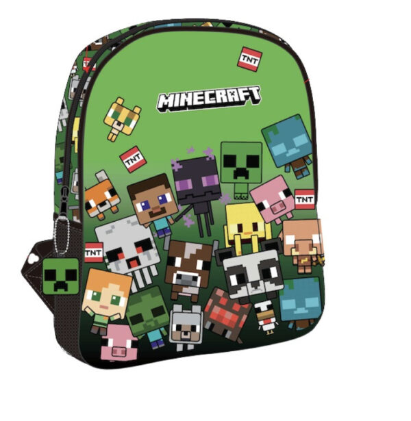 Minecraft karaktärer 3D ryggsäck, väska 30 cm