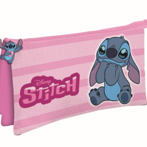 Disney Lilo och Stitch pennfodral med 3 fack 22 cm