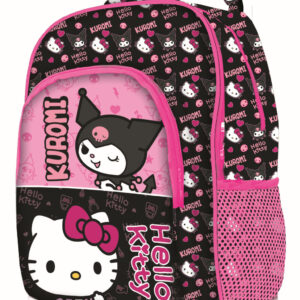 Hello Kitty & Kuromi skolväska, 42 cm