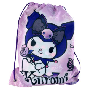 Hello Kitty Kuromi lila lunchväska 30 cm