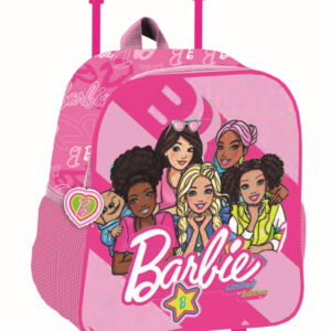 Barbie Dream Squad 3D rullryggsäck för förskola, 32 cm