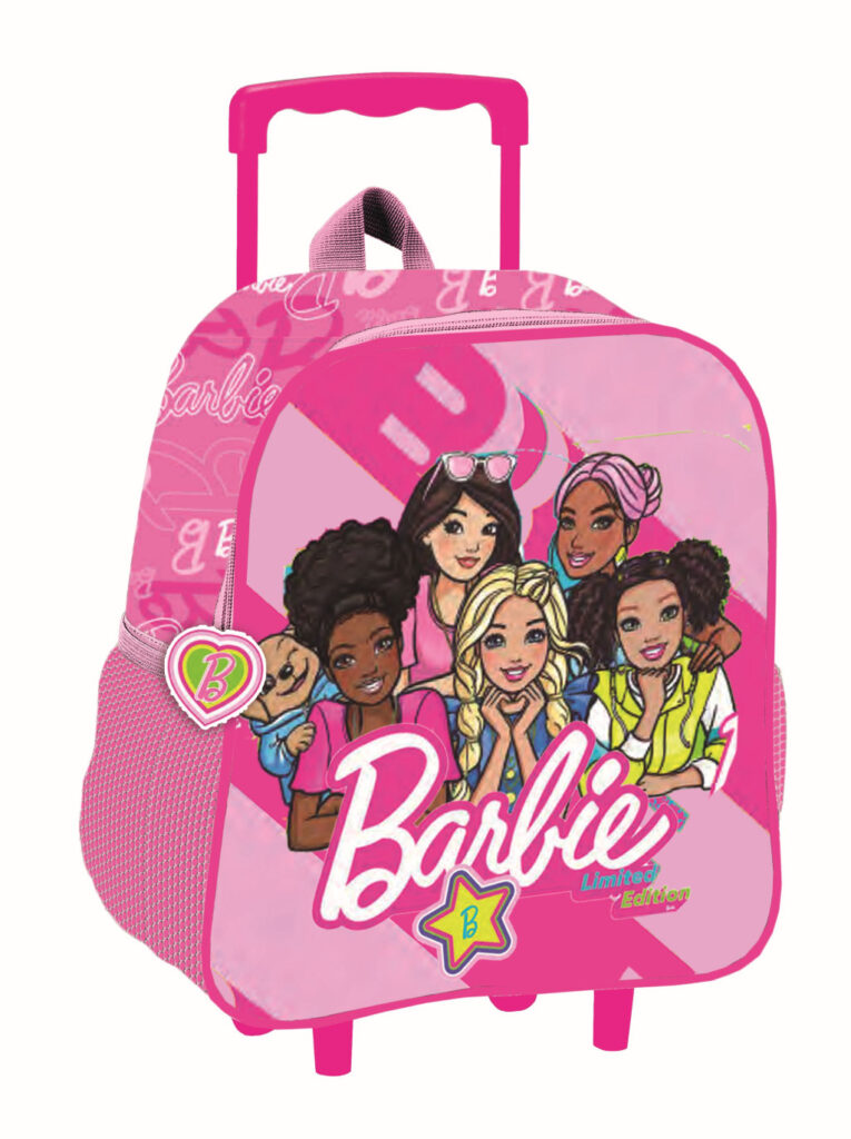 Barbie Dream Squad 3D rullryggsäck för förskola, 32 cm