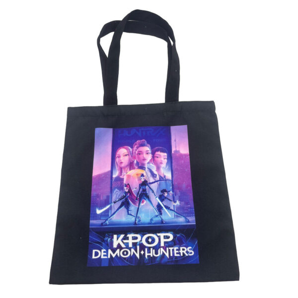 K-pop Demon Hunters Neon Warriors shoppingväska 41 cm