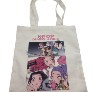 K-pop Demon Hunters Shoppingväska – 38,5 x 41 cm