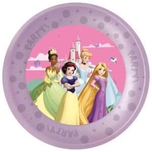 Disney Princess Create Your World micro premium middagsassiett set 4 delar 21 cm