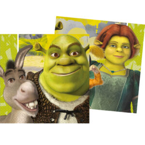 Disney Toy Story & Shrek servetter 20 st 33x33 cm FSC