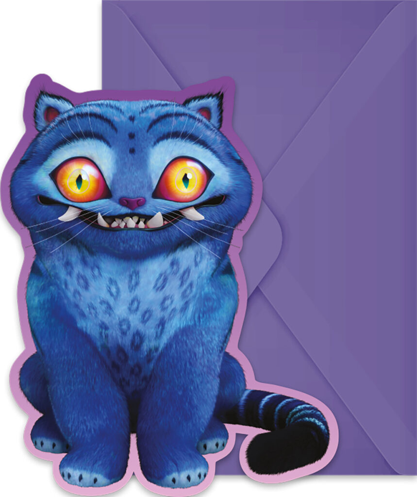 K-pop Demon Hunters Honmoon festinbjudningsset 6-pack FSC