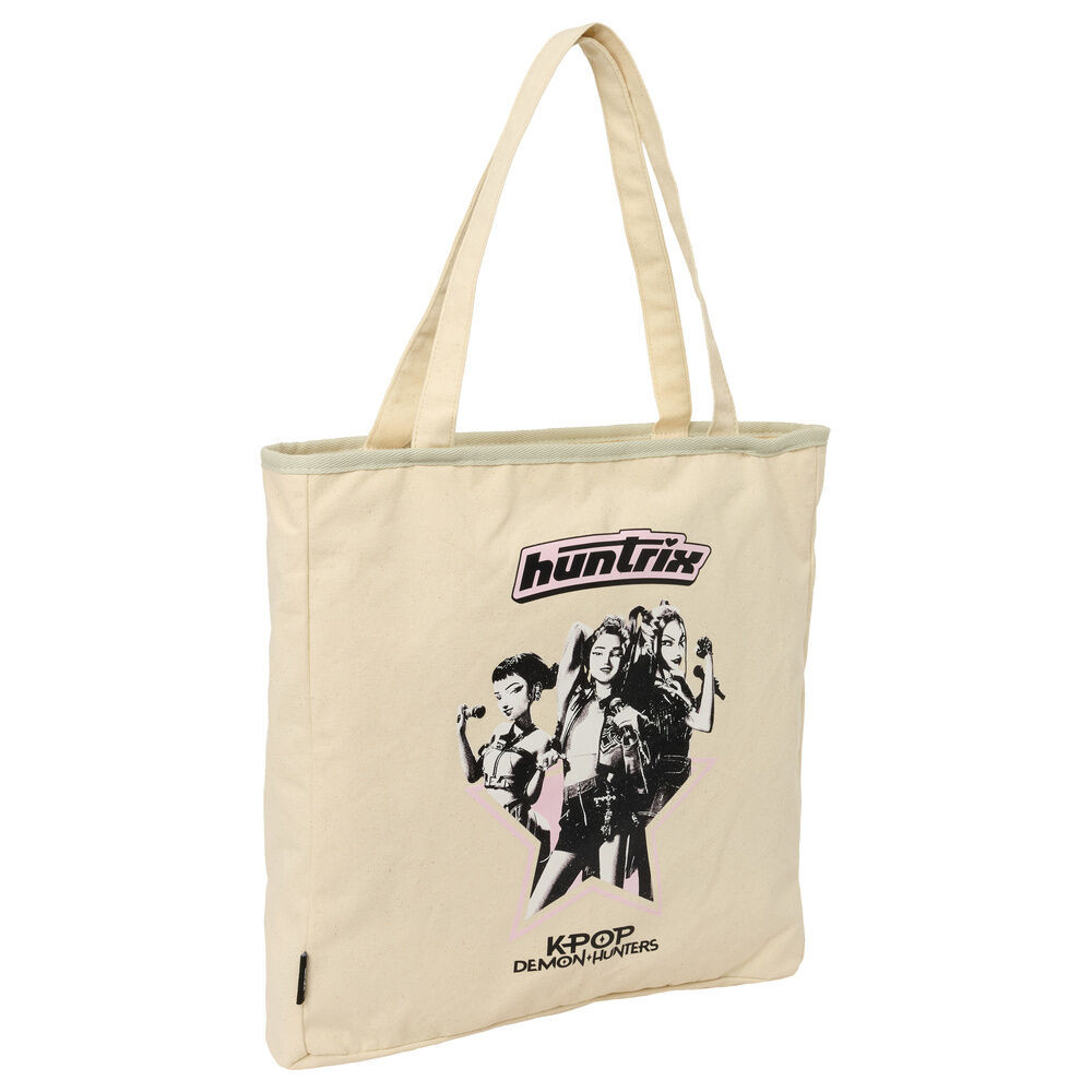 K-pop Demon Hunters Canvas Axelväska med Dragkedja