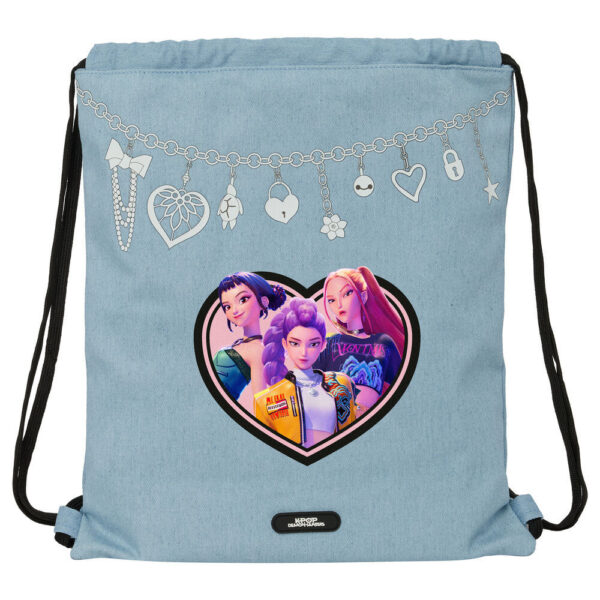 K-pop Demon Hunters Denim Dreams sportväska, gympåse 40 cm
