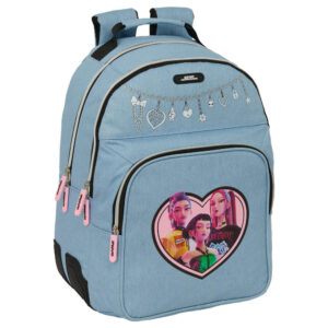 K-pop Demon Hunters Denim Dreams skolväska, 42 cm